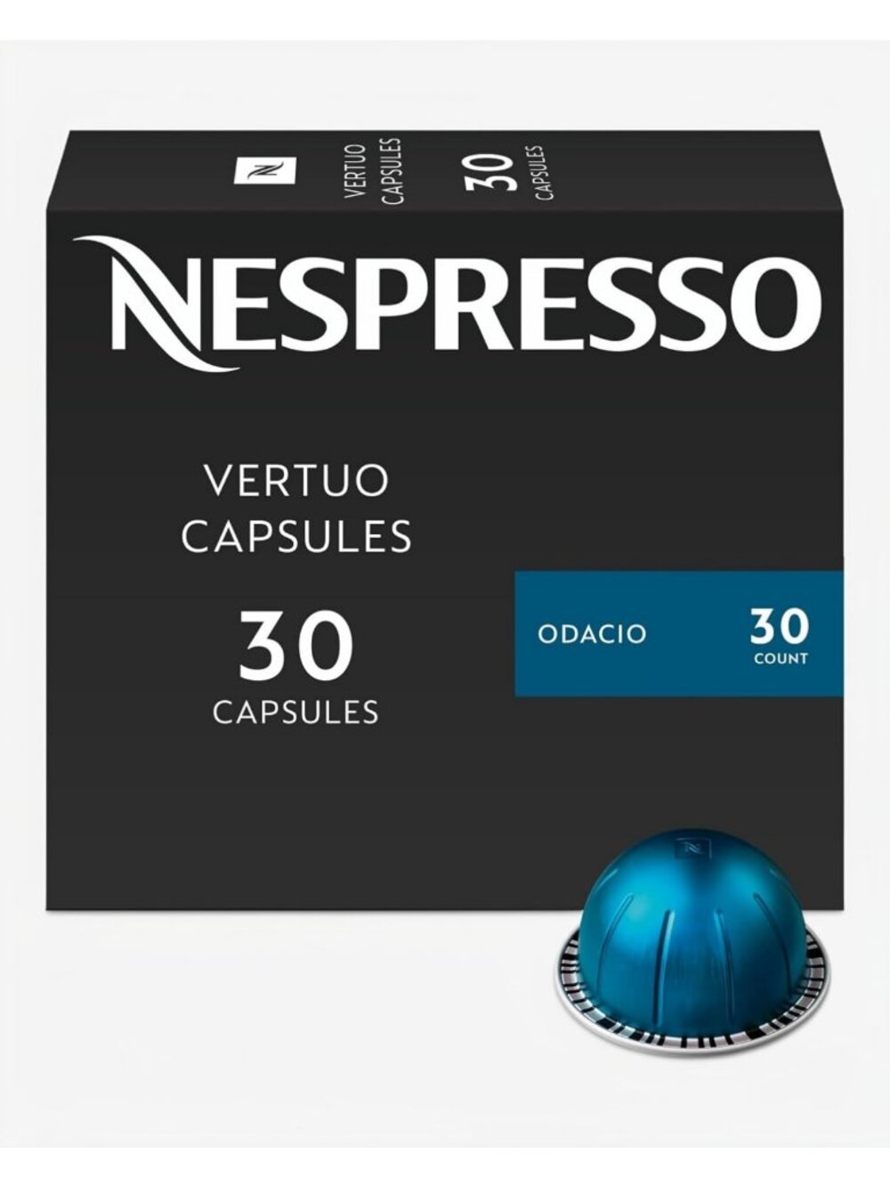 Dark Roast Coffee Pods, 30-Count, Nespresso Compatible, Rich Flavor, Bold Brew